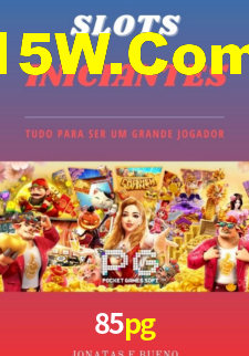 Mercados ao vivo e cash out na 85pg